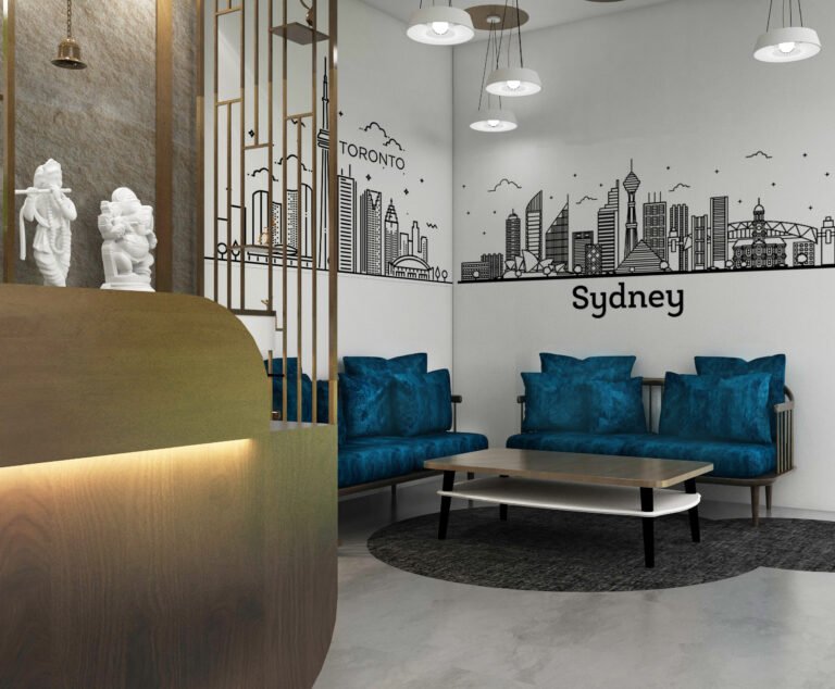 Reception area final render 2