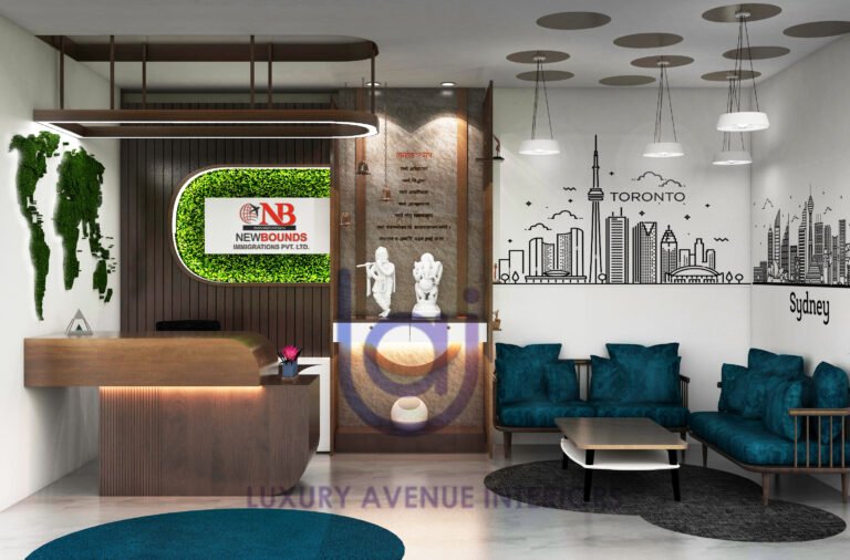 Reception area watermark